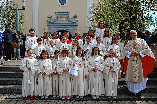 Kommunion in Weizen