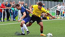 Nicolas Grieger (in gelb) vom FC Öhningen-Gaienhofen hat es in unsere Top-Auswahl geschafft.