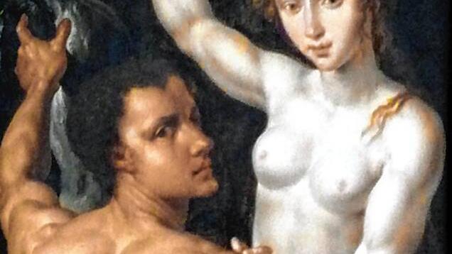 Ausschnitt aus &bdquo;Adam und Eva&ldquo; von Maarten van Heemskerck (1498-1574): In der Kunst hat die Vielfalt menschlicher Identitäten ...