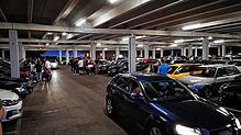 Ein Tuning-Treffen in der Parkgarage im Waldshuter Gewerbegebiet Kaitle im vergangenen Jahr. Hier haben sich Wochenende für Wochenende ...