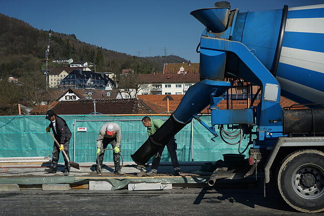 Bild 12: Seit einem Jahr wird die Kolpingbrücke saniert. Eine Chronologie der Baustelle und ihre Auswirkungen auf den Verkehr