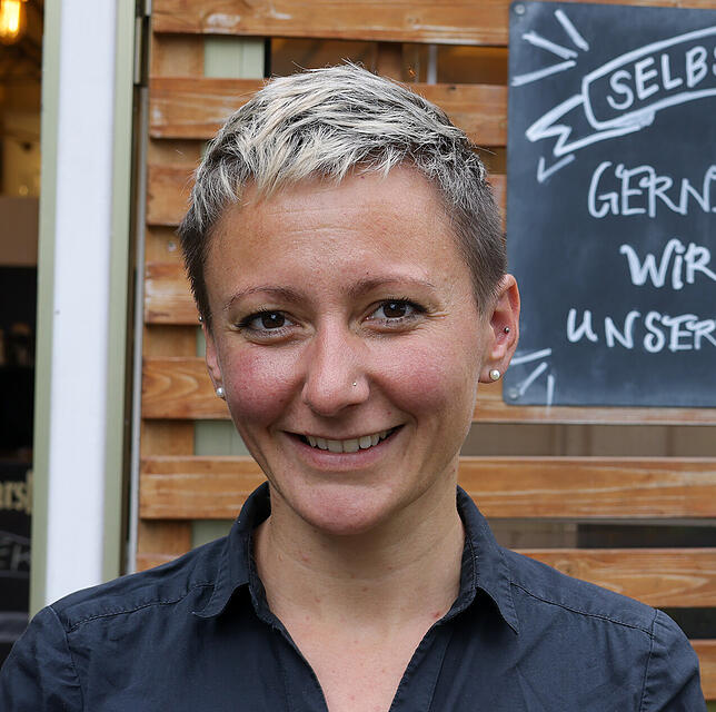 Gastronomin Jule Meier von der Seebar in Radolfzell.