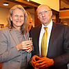 Das Markdorfer Unternehmerehepaar Angelika und Peter Zimmermann, hier bei einem Neujahrsempfang der Stadt, gibt im Januar die Mehrheit ...