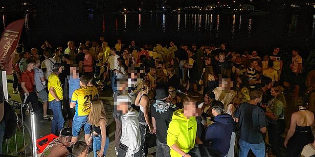 Bild 2: Chronologie einer lauten Nacht: Wie ein Anwohner und die Polizei die Vorfälle beim Konstanzer Schänzle am Wochenende erlebt haben