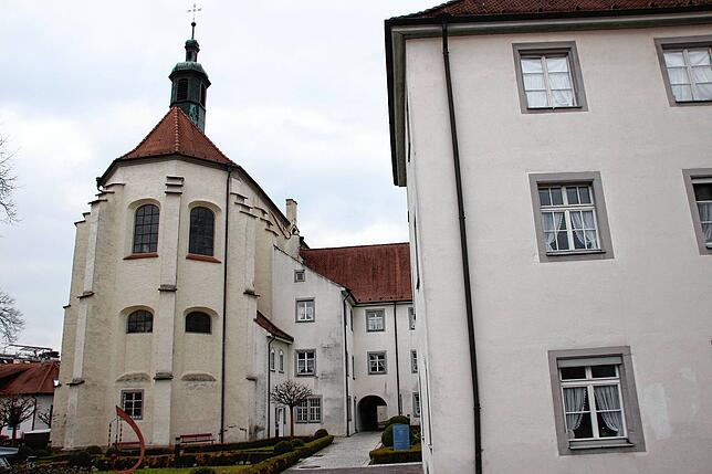 Teil des ehemaligen Franziskanerklosters: Die Franziskanerkirche.