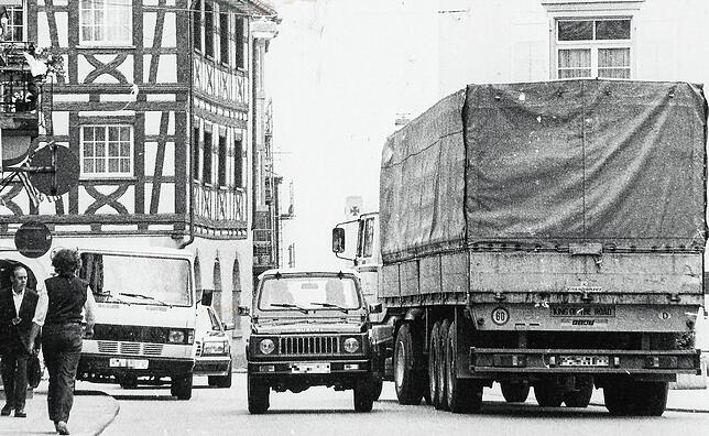 Stockach Haupstraße 10. Mai 1983