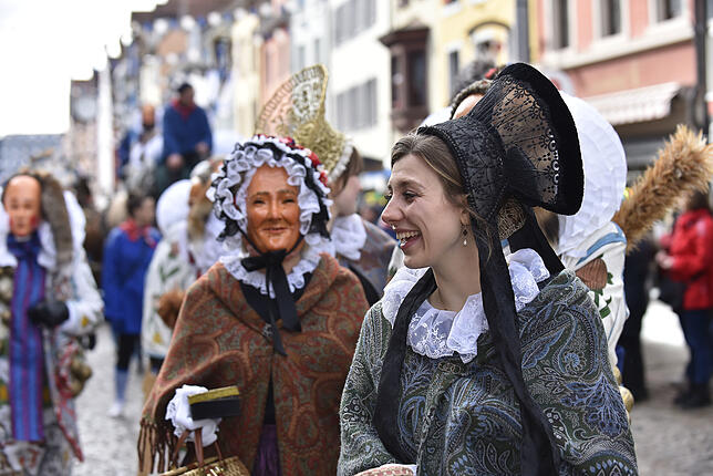 Bild 14: Bilder vom Historischen Umzug am Fasnetmontag in Villingen &ndash; Teil 4