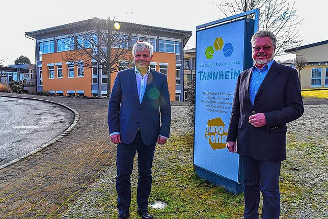 Die Geschäftsführer Thomas Müller (links) und Roland Wehrle.