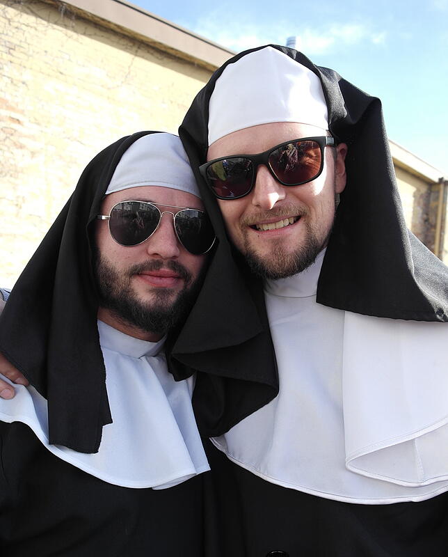 Bild 13: Gesichter der Fasnet: So kreativ zeigen sich die Besucher am Häfler Samstag