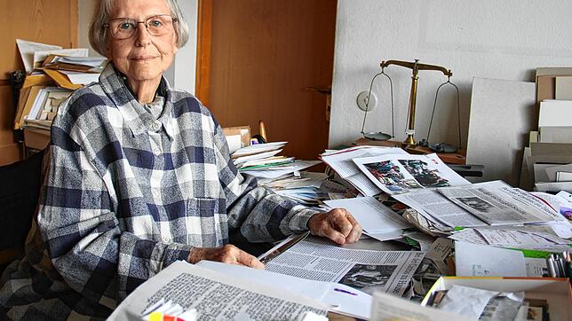 Sommer 2020: Doris Epple räumt allmählich ihren Schreibtisch &ndash; die Caritas Osnabrück übernimmt ihr Lebenswerk. Von ihrem Hausbüro ...