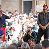 Annalena Baerbock und Robert Habeck starten Anfang August mit einer so genannten Townhall-Veranstaltung auf dem Marktplatz in den ...