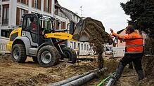 Im Rahmen des Landessanierungsprogramms fand eine Sanierung der Kaiserpfalzstraße in Bodman statt. So sah es im März 2018 auf der ...