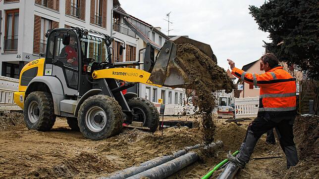 Im Rahmen des Landessanierungsprogramms fand eine Sanierung der Kaiserpfalzstraße in Bodman statt. So sah es im März 2018 auf der ...