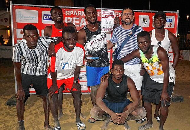Platz 2: Das Team Black Stars Überlingen