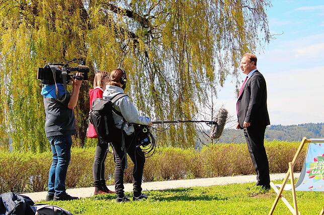 Bild 27: Es wurde gestritten, gepflanzt, flaniert und gefeiert: Die zehnjährige Geschichte der Landesgartenschau in 37 teils emotionalen Bildern