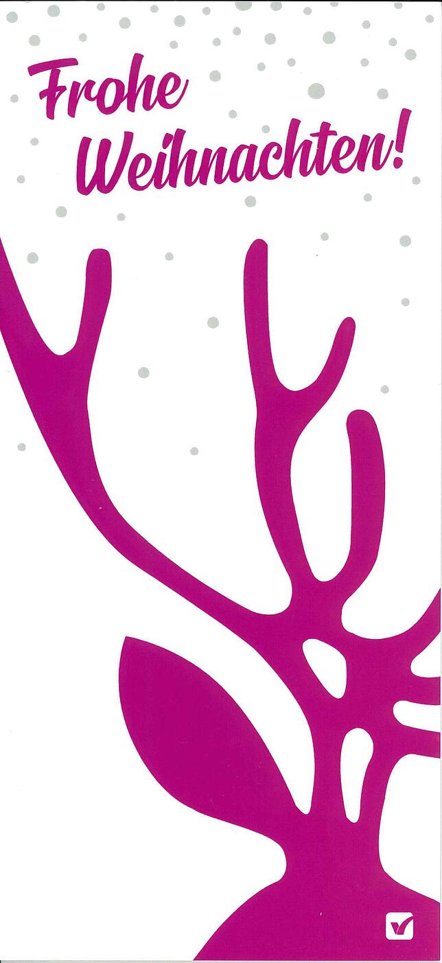 Analog aus der digitalen Welt: Die echte Weihnachtskarte von Sybit.