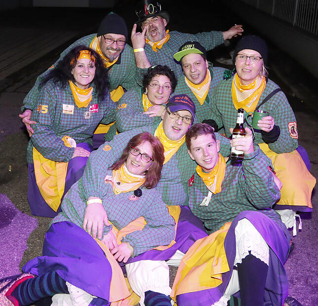 Bild 6: Bilder von der Party nach dem Nachtumzug in Pfohren