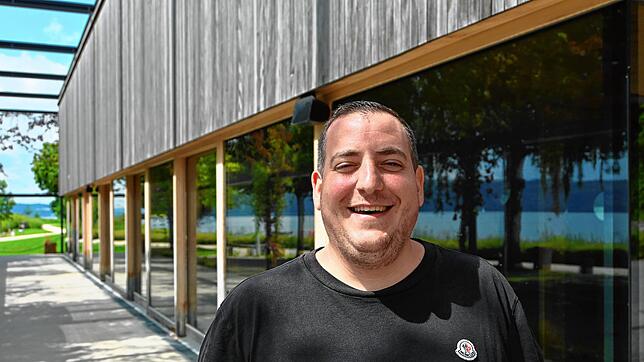 Marco Bentivegna bewirbt sich für die Uferparkgastronomie. Mit seinem Konzept von authentisch badischer Küche mit mediterranen Akzenten ...