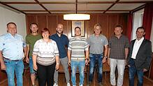 Neubeginn beim Ortschaftsrat Gutmadingen (von links): Norbert Deutsch, Markus Willmann, die verabschiedete Tanja Weiler, Jochen Glunk, ...