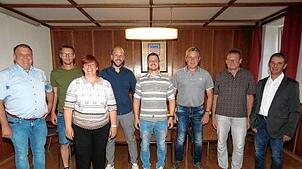 Neubeginn beim Ortschaftsrat Gutmadingen (von links): Norbert Deutsch, Markus Willmann, die verabschiedete Tanja Weiler, Jochen Glunk, ...