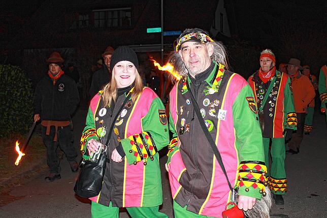 Bild 9: Bilder vom Narrentreffen in Nenzingen (Teil 2)