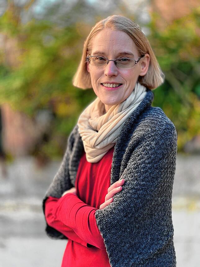 Andrea Fleckner, Mutter dreier autistischer Kinder.