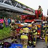 Eine Schwierigkeit des Übungseinsatzes bestand darin, sowohl die Einsatzkräfte als auch die Verletzten mit Equipment der GSA-Gruppe bei ...
