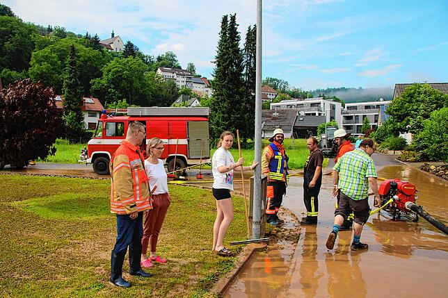 Bild 6: Bilder vom Hochwasser in Stühlingen – Teil I