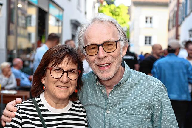 Bild 14: Gassenfreitag am 6. Juni: Hier feiern Einheimische und Besucher in Konstanz