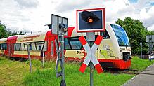Die Blinkanlagen an den Bahnübergängen der Ablachtalbahn werden zukünftig wieder häufiger blinken. Offizieller Start der Biberbahn ist ...