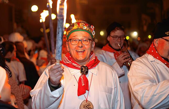 Bild 15: Fasnacht 2023 - Fotos vom Hemdglonkerumzug in Radolfzell