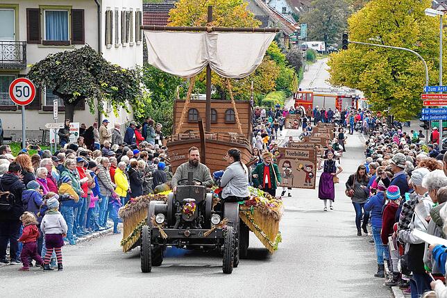 Bild 1: Kreiserntedankfest Brigachtal: Die schönsten Bilder vom Umzug  – Teil 3