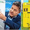 So stellt sich Robert Habeck, Bundesminister für Wirtschaft und Klimaschutz, das Wasserstoffnetz in Deutschland vor. Hinweisschilder auf ...