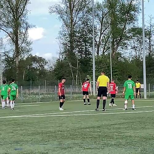 85. Min Ege Öztürk erzielt den Ehrentrffer für die DJK Donaueschingen