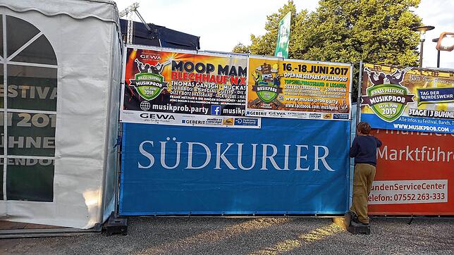 Auch der SÜDKURIER war exklusiver Werbepartner des Pfullywood-Festivals.