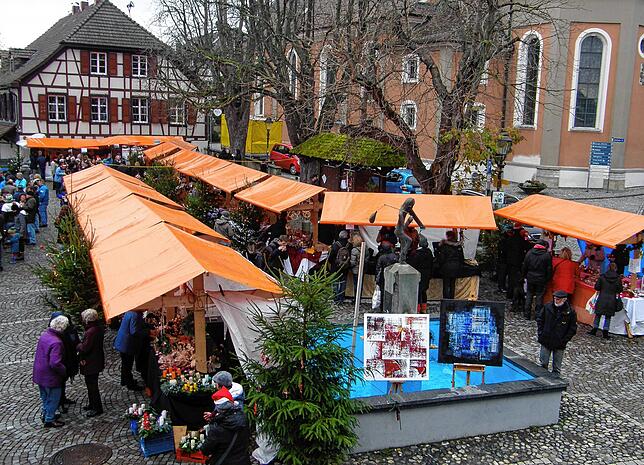 Klein, aber fein finden viele Besucher den Allensbacher Weihnachtsmarkt.