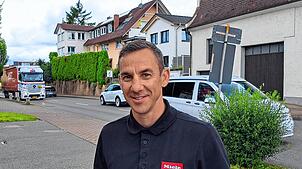 Alexander Heim arbeitet in der Hagnauer Hauptstraße und sagt: „Überall wird dicht gemacht.“