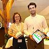 Einkaufen mit VR-Brille und Tablet: Vanessa Schätzle und Lucas Beyer, Studierende der HTWG Konstanz, geben einen Ausblick in die Zukunft ...