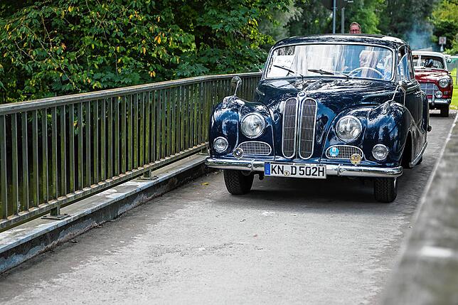 Bild 6: So war das Oldtimer Treffen an der Sichelhenke in Bohlingen