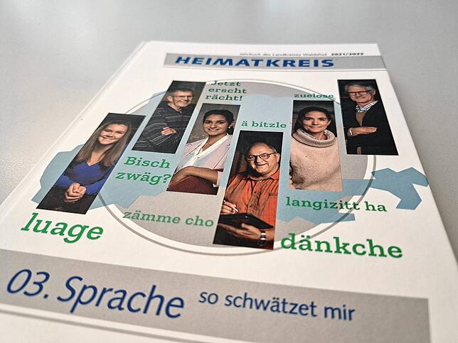 Das Jahrbuch des Landkreis Waldshut 2021/22 beschäftigt sich mit der Sprache der Region.
