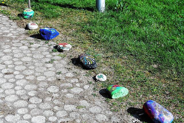 abö Steine der Hoffnung im Todtmooser Kurpark.