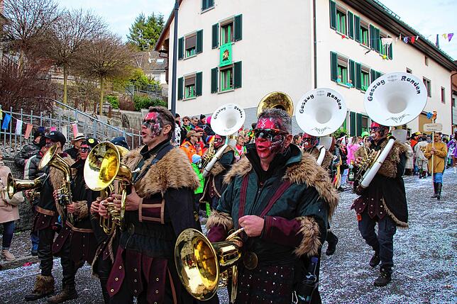 Bild 14: Bilder vom Umzug beim 35. Schlüchttalnarrentreffen &ndash; Teil 1
