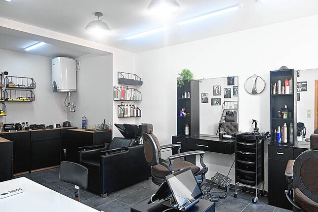 Das Salon Aso von Friseurmeister Alexandru Manea in der Überlinger Altstadt.