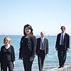 Das Circolo Quartett. Von links: Margit Bonz (Viola), Kyoko Tanino (Violine), Pawel Katz (Violine) und John Wennberg (Cello).