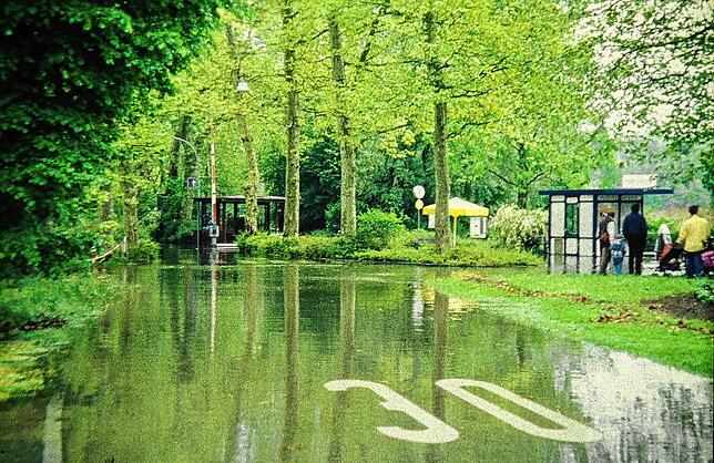 Bild 30: Hochwasser am Bodensee 1999: Diese Leserbilder zeigen das Ausmaß in Konstanz