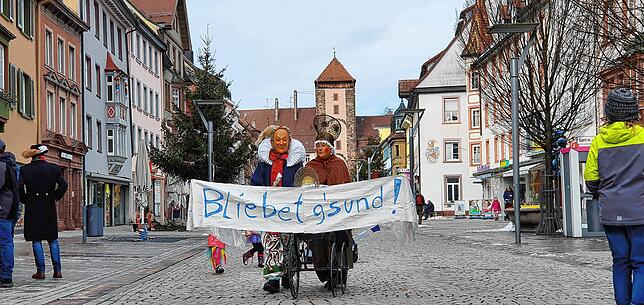 Bild 1: Die Bilder des Jahres: VS-Oberbürgermeister Jürgen Roth blickt auf erhöhte Kitagebühren, abgesagte Fastnachtsumzüge, Corona und auf den Rest zurück, der 2021 wichtig war
