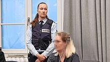 Der 36-Jährigen Angeklagten wird vorgeworfen ihren 39-jährigen Lebensgefährten getötet zu haben. Der Prozess hat am Landgericht ...