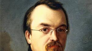 Johannes Bürk, gemalt vom Künstler Johannes Jauch, 1855.
