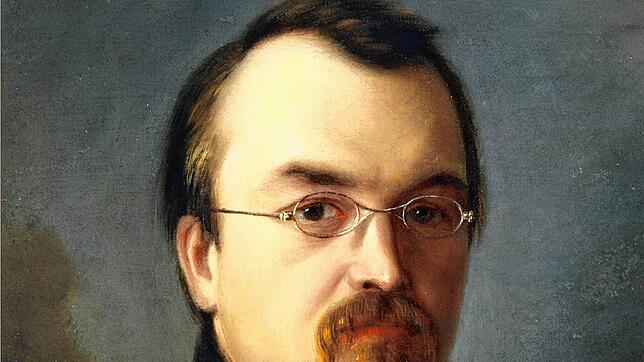 Johannes Bürk, gemalt vom Künstler Johannes Jauch, 1855.