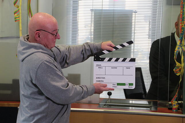 Film ab: Auch Bernhard Wrobel aus Immenstaad ist an der Filmproduktion beteiligt.
